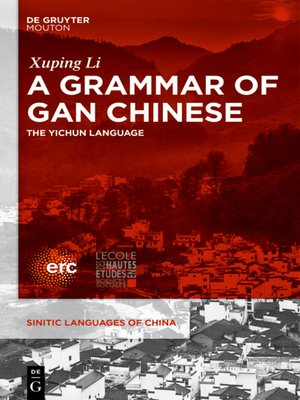 cover image of A Grammar of Gan Chinese